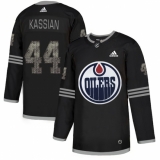 Men's Adidas Edmonton Oilers #44 Zack Kassian Black Authentic Classic Stitched NHL Jersey