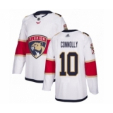 Youth Florida Panthers #10 Brett Connolly Authentic White Away Hockey Jersey