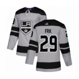 Men's Los Angeles Kings #29 Martin Frk Authentic Gray Alternate Hockey Jersey