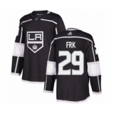 Men's Los Angeles Kings #29 Martin Frk Authentic Black Home Hockey Jersey