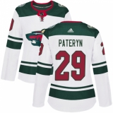 Women's Adidas Minnesota Wild #29 Greg Pateryn Authentic White Away NHL Jersey