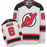 Youth Reebok New Jersey Devils #6 Andy Greene Authentic White Away NHL Jersey