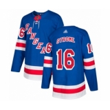 Youth New York Rangers #16 Ryan Strome Authentic Royal Blue Home Hockey Jersey