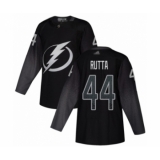 Men's Tampa Bay Lightning #44 Jan Rutta Authentic Black Alternate Hockey Jersey