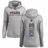 NHL Women's Adidas Vegas Golden Knights #89 Alex Tuch Gray Backer Pullover Hoodie