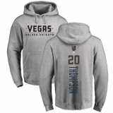 NHL Adidas Vegas Golden Knights #20 Paul Thompson Gray Backer Pullover Hoodie