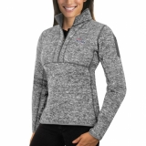 Washington Capitals Antigua Women's Fortune Zip Pullover Sweater Black