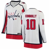 Women's Washington Capitals #10 Brett Connolly Fanatics Branded White Away Breakaway NHL Jersey
