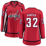 Women's Washington Capitals #32 Dale Hunter Fanatics Branded Red Home Breakaway NHL Jersey