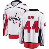 Men's Washington Capitals #44 Brooks Orpik Fanatics Branded White Away Breakaway NHL Jersey
