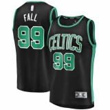 Men's Boston Celtics #99 Tacko Fall Fanatics Branded Black 2020-21 Fast Break Player Replica Jersey