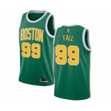 Men's Boston Celtics #99 Tacko Fall Green Swingman Jersey - Earned Edition