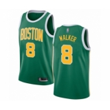 Men's Boston Celtics #8 Kemba Walker Green Swingman Jersey - Earned Edition