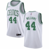 Youth Nike Boston Celtics #44 Robert Williams Swingman White NBA Jersey - Association Edition