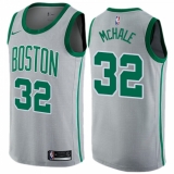 Men's Nike Boston Celtics #32 Kevin Mchale Swingman Gray NBA Jersey - City Edition