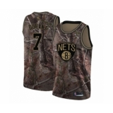 Men's Brooklyn Nets #7 Kevin Durant Swingman Camo Realtree Collection Basketball Jersey