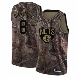 Men's Nike Brooklyn Nets #8 Spencer Dinwiddie Swingman Camo Realtree Collection NBA Jersey