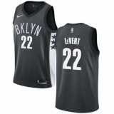Women's Nike Brooklyn Nets #22 Caris LeVert Swingman Gray NBA Jersey Statement Edition