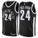 Youth Nike Brooklyn Nets #24 Rondae Hollis-Jefferson Swingman Black NBA Jersey - City Edition