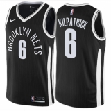 Women's Nike Brooklyn Nets #6 Sean Kilpatrick Swingman Black NBA Jersey - City Edition