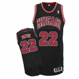 Youth Adidas Chicago Bulls #22 Cameron Payne Authentic Black Alternate NBA Jersey