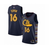 Youth Cleveland Cavaliers #16 Cedi Osman Swingman Navy Basketball Jersey - 2019 20 City Edition