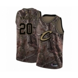 Youth Cleveland Cavaliers #20 Brandon Knight Swingman Camo Realtree Collection Basketball Jersey