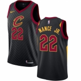 Men's Nike Cleveland Cavaliers #22 Larry Nance Jr. Authentic Black NBA Jersey Statement Edition