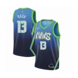 Women's Dallas Mavericks #13 Steve Nash Swingman Blue Basketball Jersey - 2019 20 City Edition