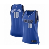Women's Dallas Mavericks #10 Dorian Finney-Smith Authentic Royal Blue Basketball Jersey - Icon Edition