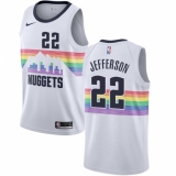 Women's Nike Denver Nuggets #22 Richard Jefferson Swingman White NBA Jersey - City Edition
