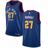 Youth Nike Denver Nuggets #27 Jamal Murray Swingman Light Blue Alternate NBA Jersey Statement Edition