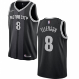 Youth Nike Detroit Pistons #8 Henry Ellenson Swingman Black NBA Jersey - City Edition