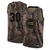 Women's Nike Detroit Pistons #30 Jon Leuer Swingman Camo Realtree Collection NBA Jersey