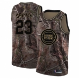 Men's Nike Detroit Pistons #23 Blake Griffin Swingman Camo Realtree Collection NBA Jersey