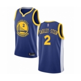 Youth Golden State Warriors #2 Willie Cauley-Stein Swingman Royal Blue Basketball Jersey - Icon Edition