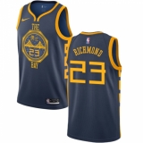 Men's Nike Golden State Warriors #23 Mitch Richmond Swingman Navy Blue NBA Jersey - City Edition