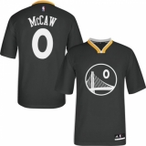 Women's Adidas Golden State Warriors #0 Patrick McCaw Authentic Black Alternate NBA Jersey