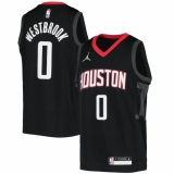 Youth Houston Rockets #0 Russell Westbrook Nike Black 2020-21 Swingman Player Jersey