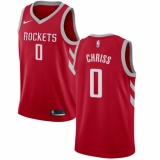 Men's Nike Houston Rockets #0 Marquese Chriss Swingman Red NBA Jersey - Icon Edition