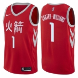 Youth Nike Houston Rockets #1 Michael Carter-Williams Swingman Red NBA Jersey - City Edition