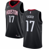 Youth Nike Houston Rockets #17 PJ Tucker Swingman Black NBA Jersey Statement Edition