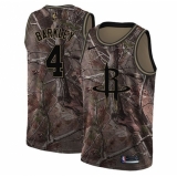 Youth Nike Houston Rockets #4 Charles Barkley Swingman Camo Realtree Collection NBA Jersey