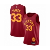 Youth Indiana Pacers #33 Myles Turner Swingman Red Hardwood Classics Basketball Jersey