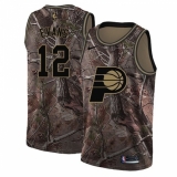 Women's Nike Indiana Pacers #12 Tyreke Evans Swingman Camo Realtree Collection NBA Jersey