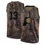 Youth Nike Indiana Pacers #13 Mark Jackson Swingman Camo Realtree Collection NBA Jersey