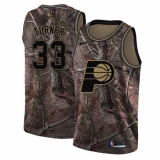 Women's Nike Indiana Pacers #33 Myles Turner Swingman Camo Realtree Collection NBA Jersey