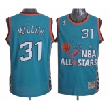 Men's Mitchell and Ness Indiana Pacers #31 Reggie Miller Authentic Light Blue 1996 All Star Throwback NBA Jersey