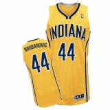 Men's Adidas Indiana Pacers #44 Bojan Bogdanovic Authentic Gold Alternate NBA Jersey