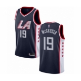 Youth Los Angeles Clippers #19 Rodney McGruder Swingman Navy Blue Basketball Jersey - City Edition